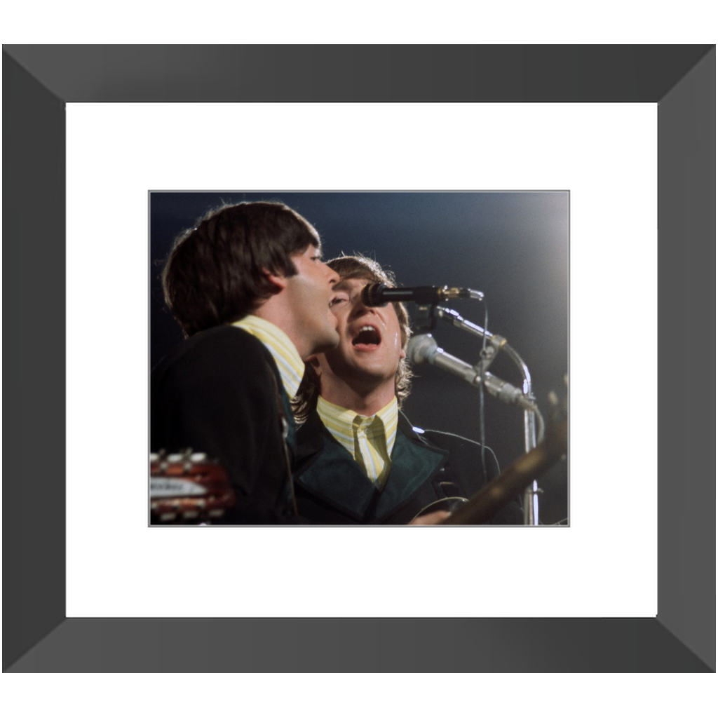 Beatles Paul McCartney & John Lennon in Munich 1966 Photo Print