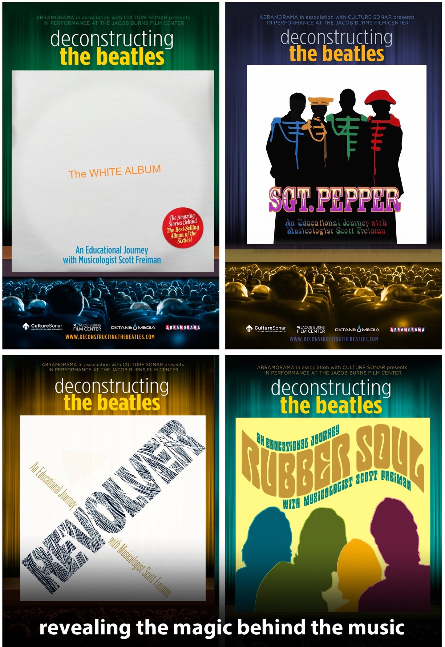 "Deconstructing the Beatles" 4-Film Set (DVD)