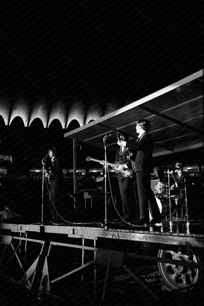 The Beatles Live in St Louis. August, 1966 Photo Print
