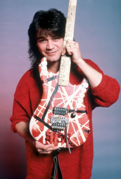 Eddie Van Halen in Detroit, 5150 Tour, 1986 Photo Print