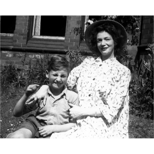 John Lennon With Mother 1949 Photo Print