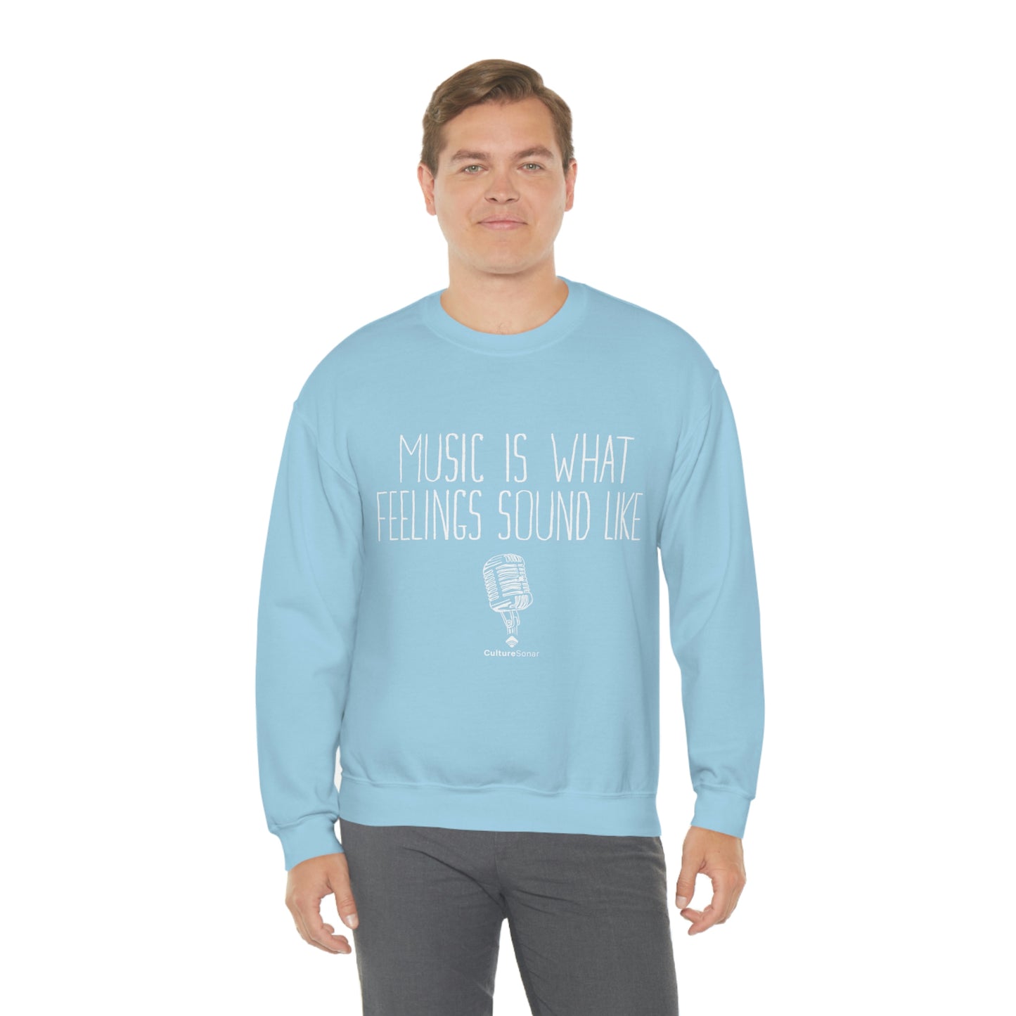 EXCLUSIVE: "Music is What Feelings Sound Like" Sweatshirt