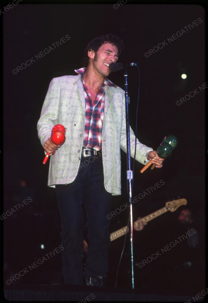 Brice Springsteen With Maracas 1980 Photo Print