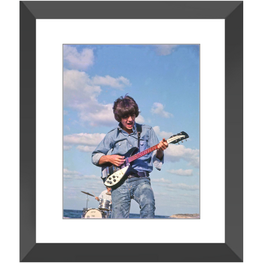 The Beatles George Harrison Filming "Help" 1966 Photo Print