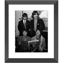 The Beatles With Sgt. Pepper Album Photo Print
