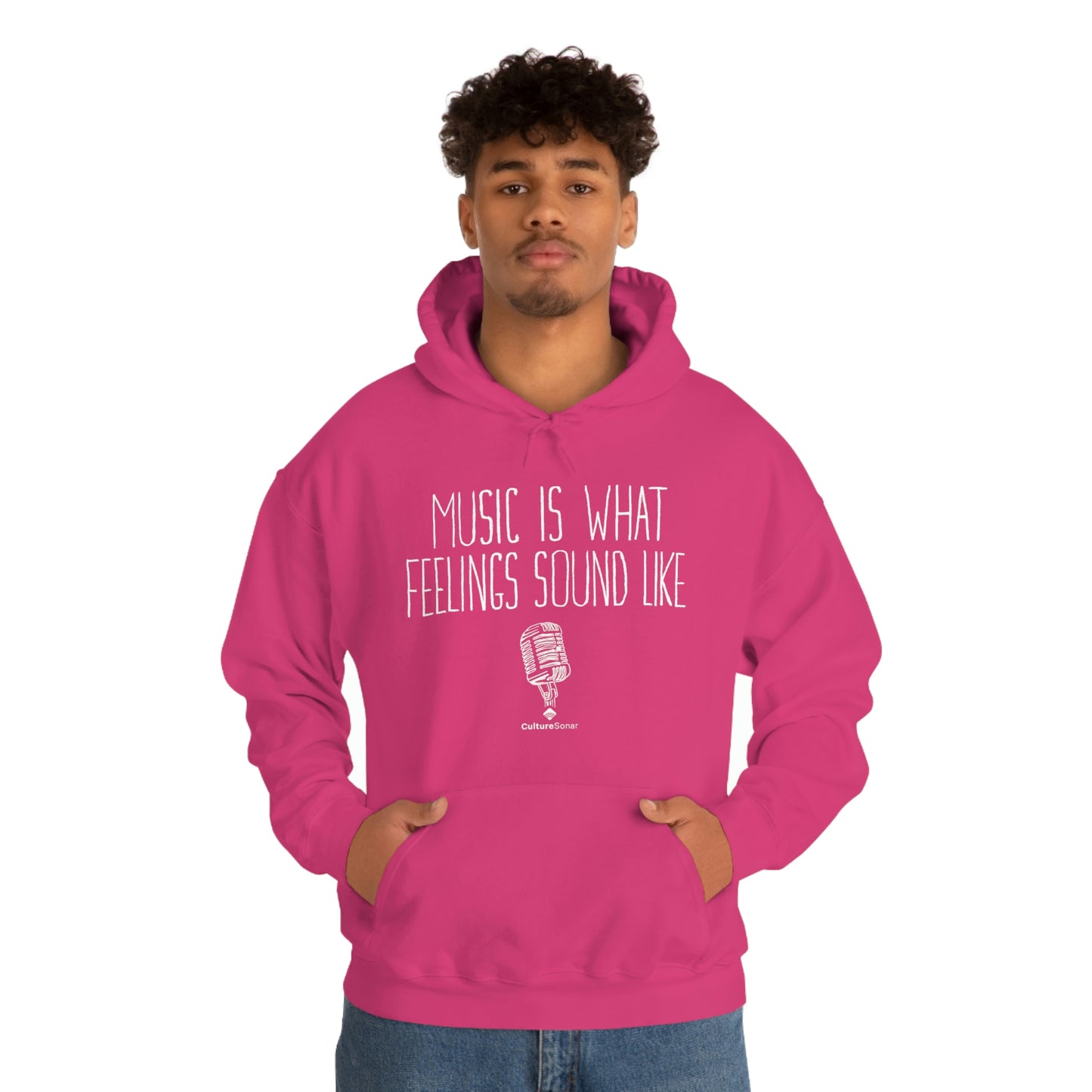 "Music is What Feelings Sound Like" Exclusive Hoodie