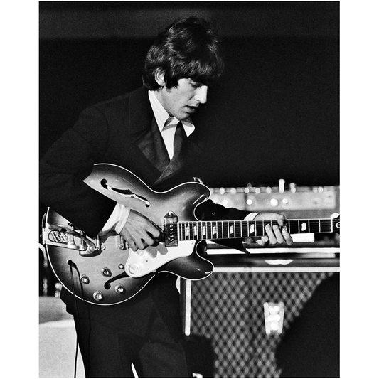 The Beatles George Harrison in St. Louis 1966 Photo Print