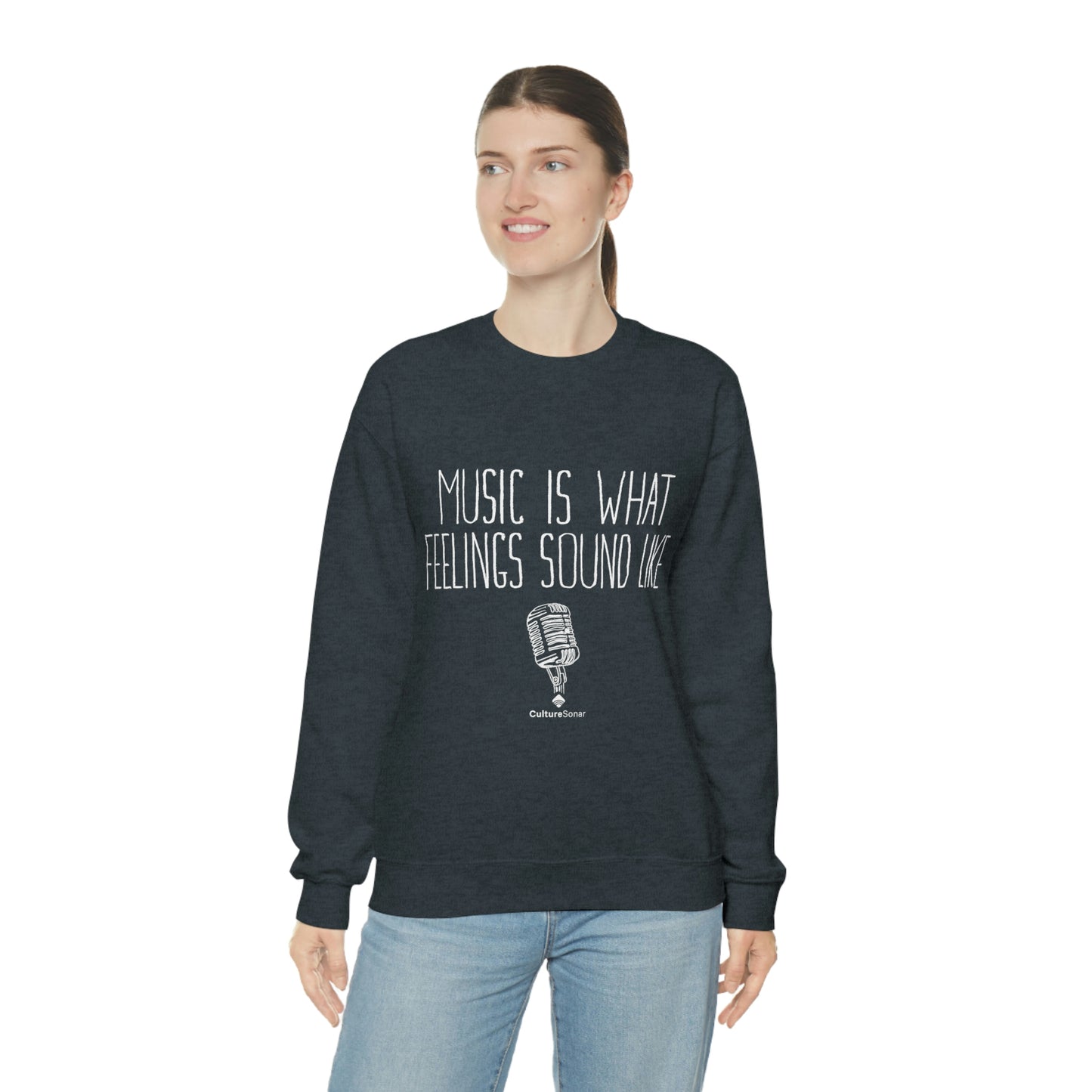 EXCLUSIVE: "Music is What Feelings Sound Like" Sweatshirt