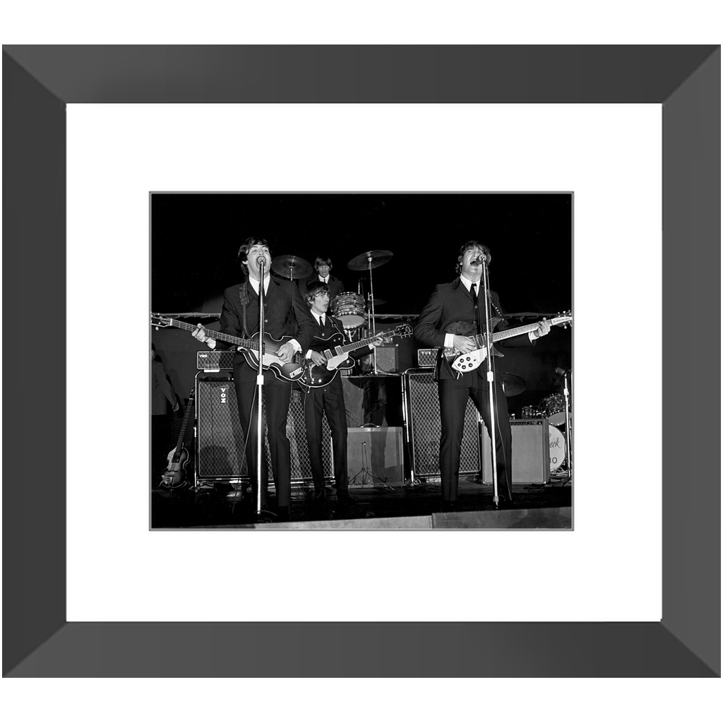 Beatles in Forest Hills Stadium in NYC 1964 Photo Print