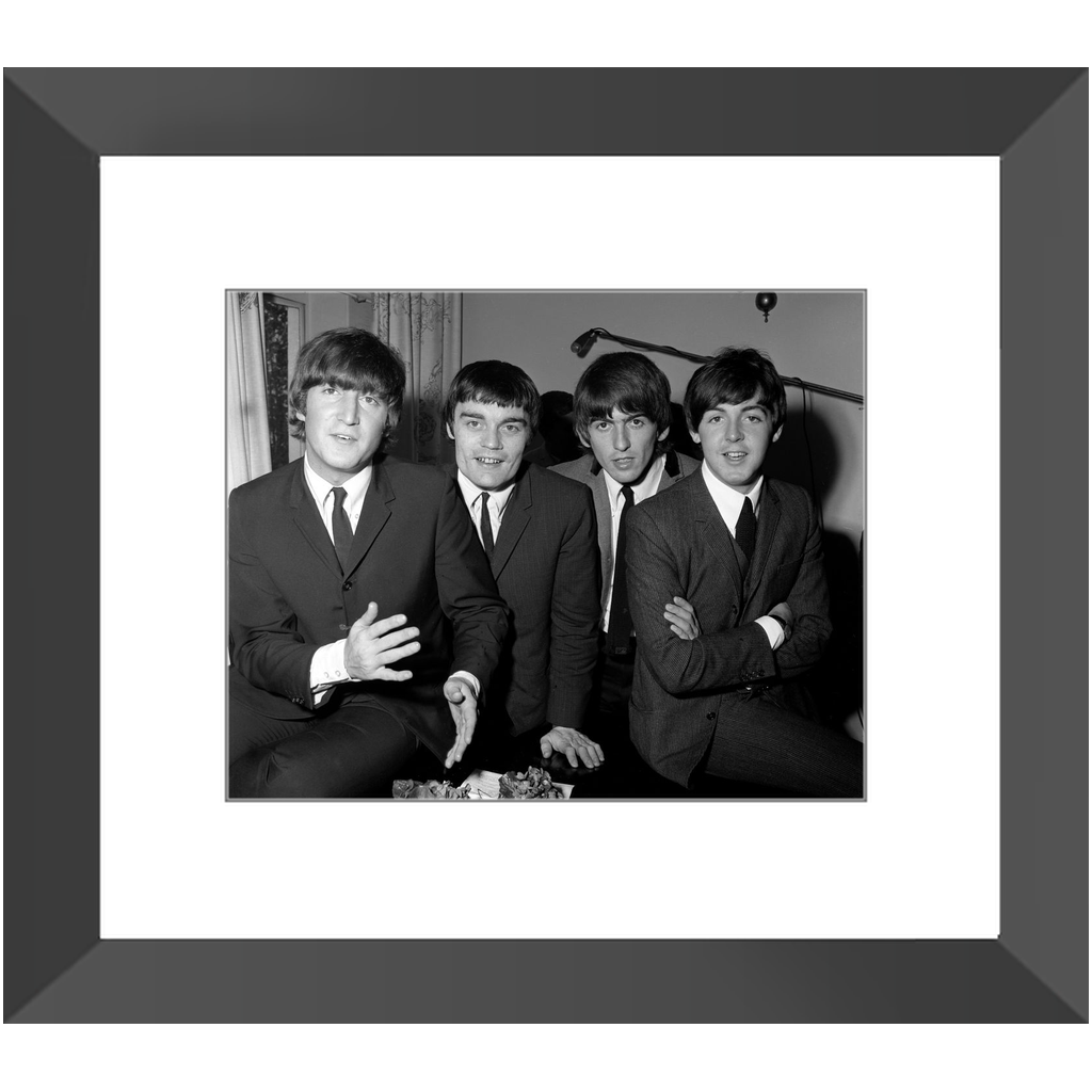 Th Beatles with Jimmie Nicol 1964 Photo Print