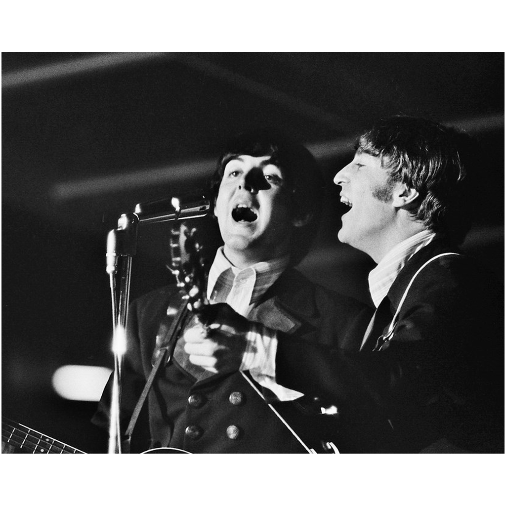 The Beatles John Lennon & Paul McCartney in St. Louis 1966 Photo Print