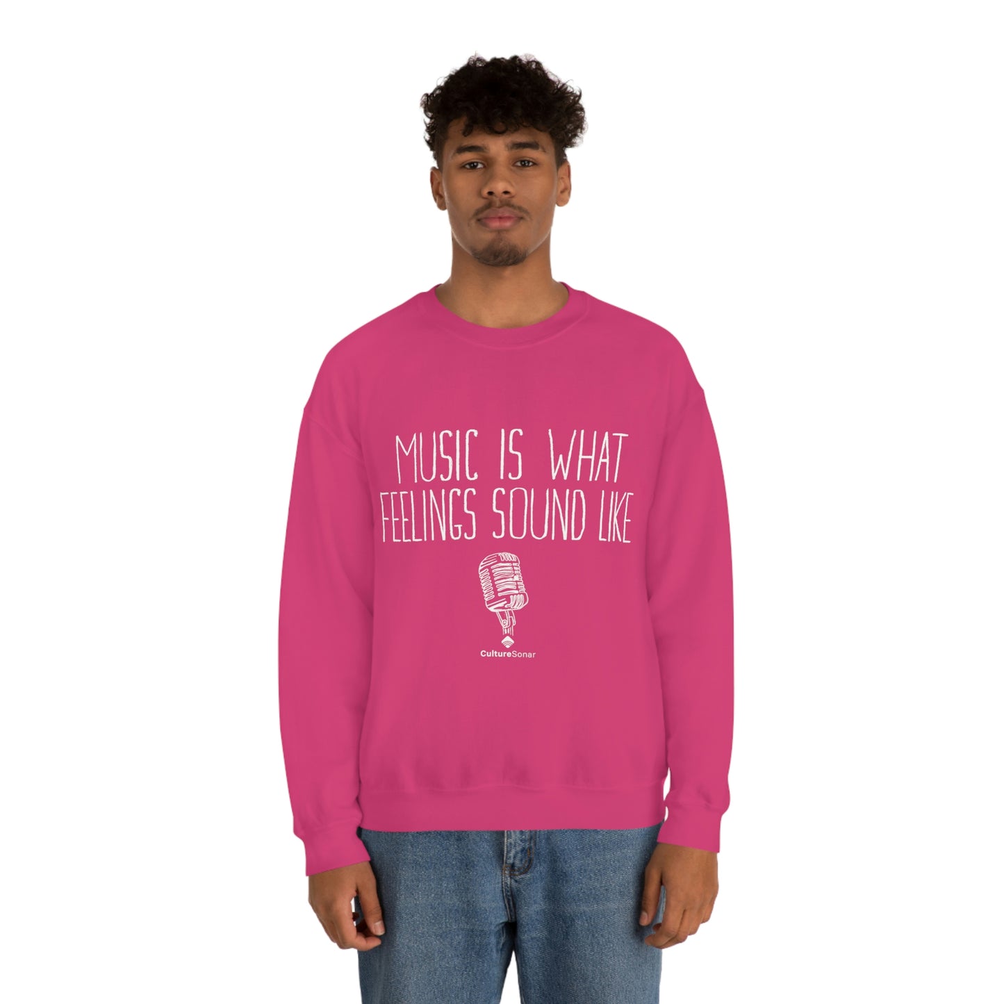 EXCLUSIVE: "Music is What Feelings Sound Like" Sweatshirt