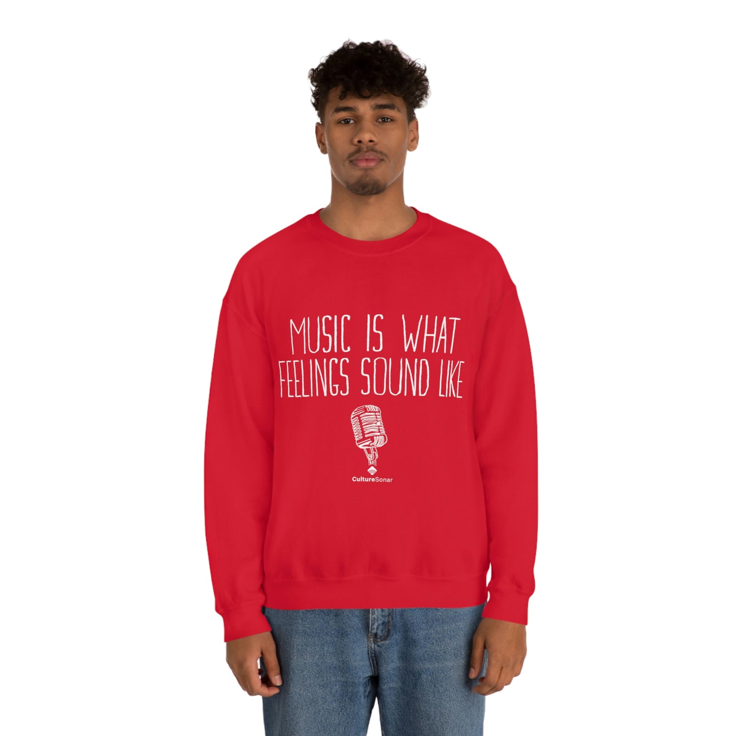 EXCLUSIVE: "Music is What Feelings Sound Like" Sweatshirt