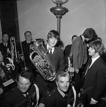 John Lennon & His Horn Hard Days Night Liverpool Premiere 1964 Photo Print