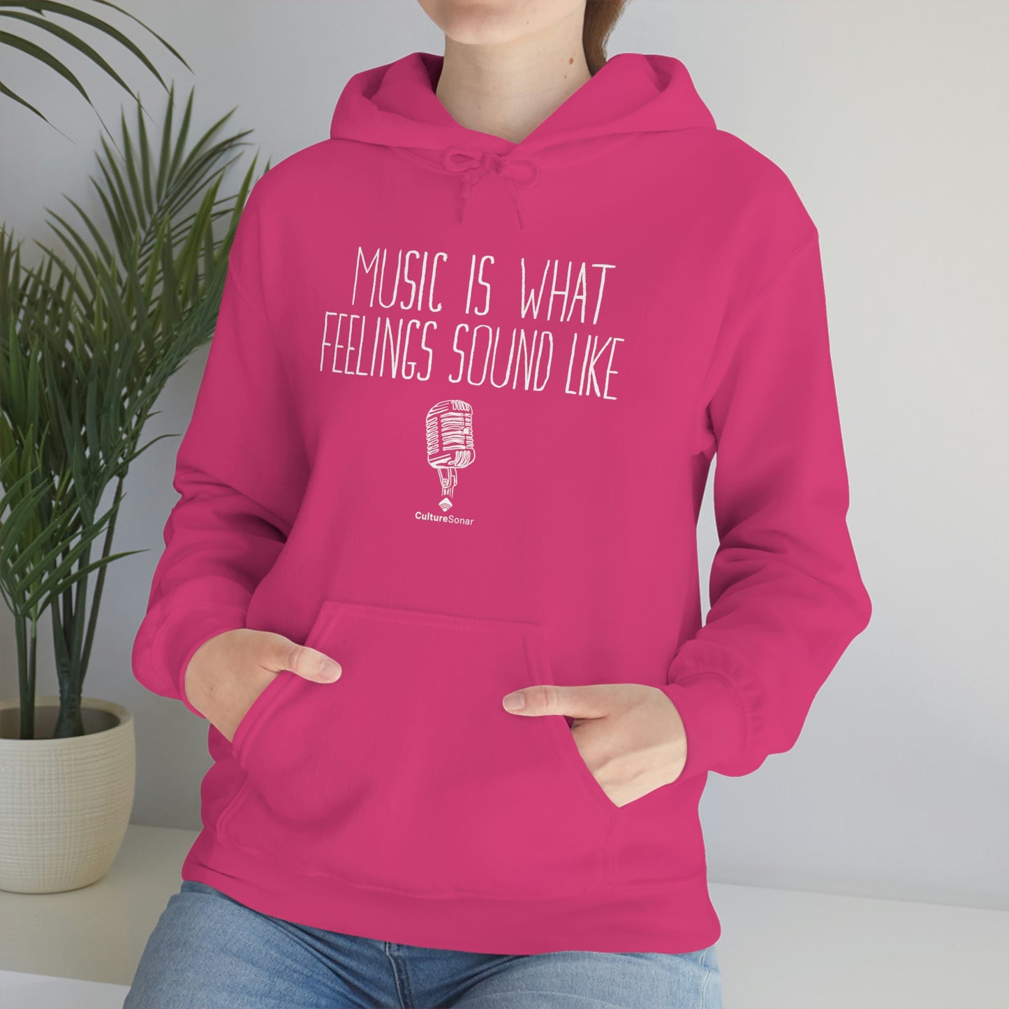 "Music is What Feelings Sound Like" Exclusive Hoodie