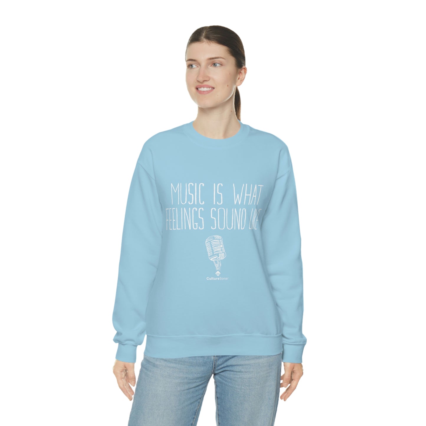 EXCLUSIVE: "Music is What Feelings Sound Like" Sweatshirt