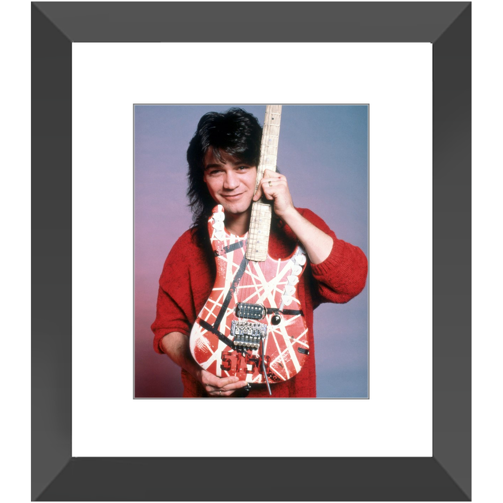 Eddie Van Halen in Detroit, 5150 Tour, 1986 Photo Print