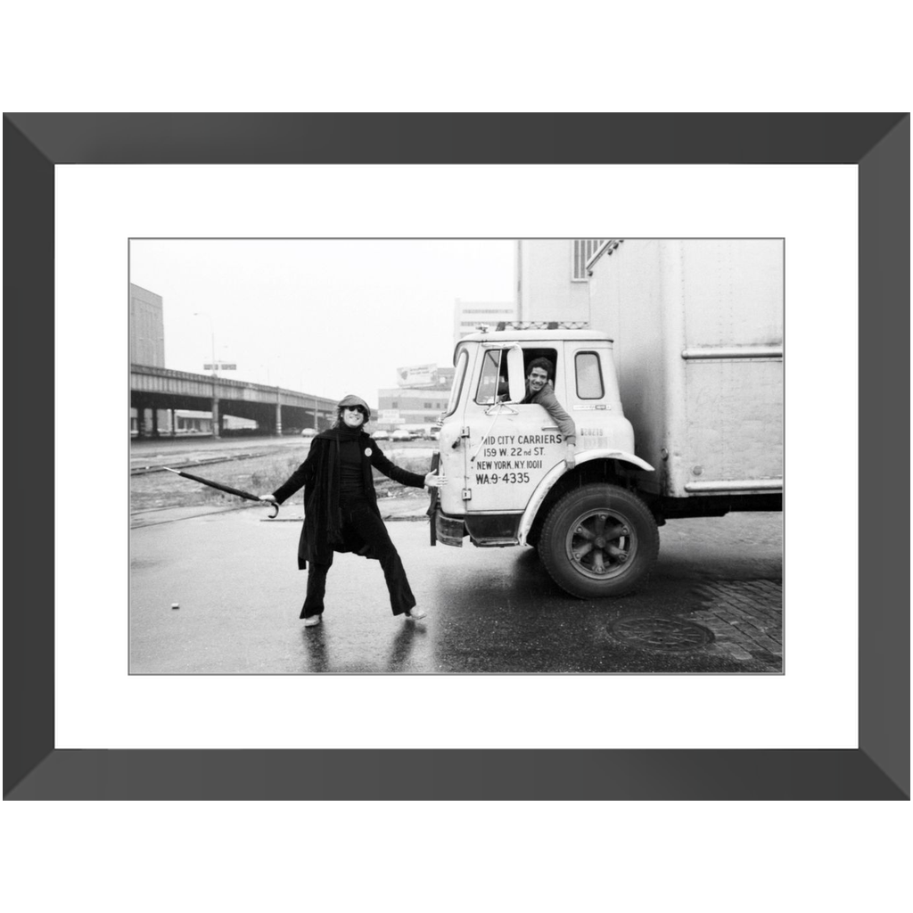 John Lennon in NYC Westside 1974 Photo Print