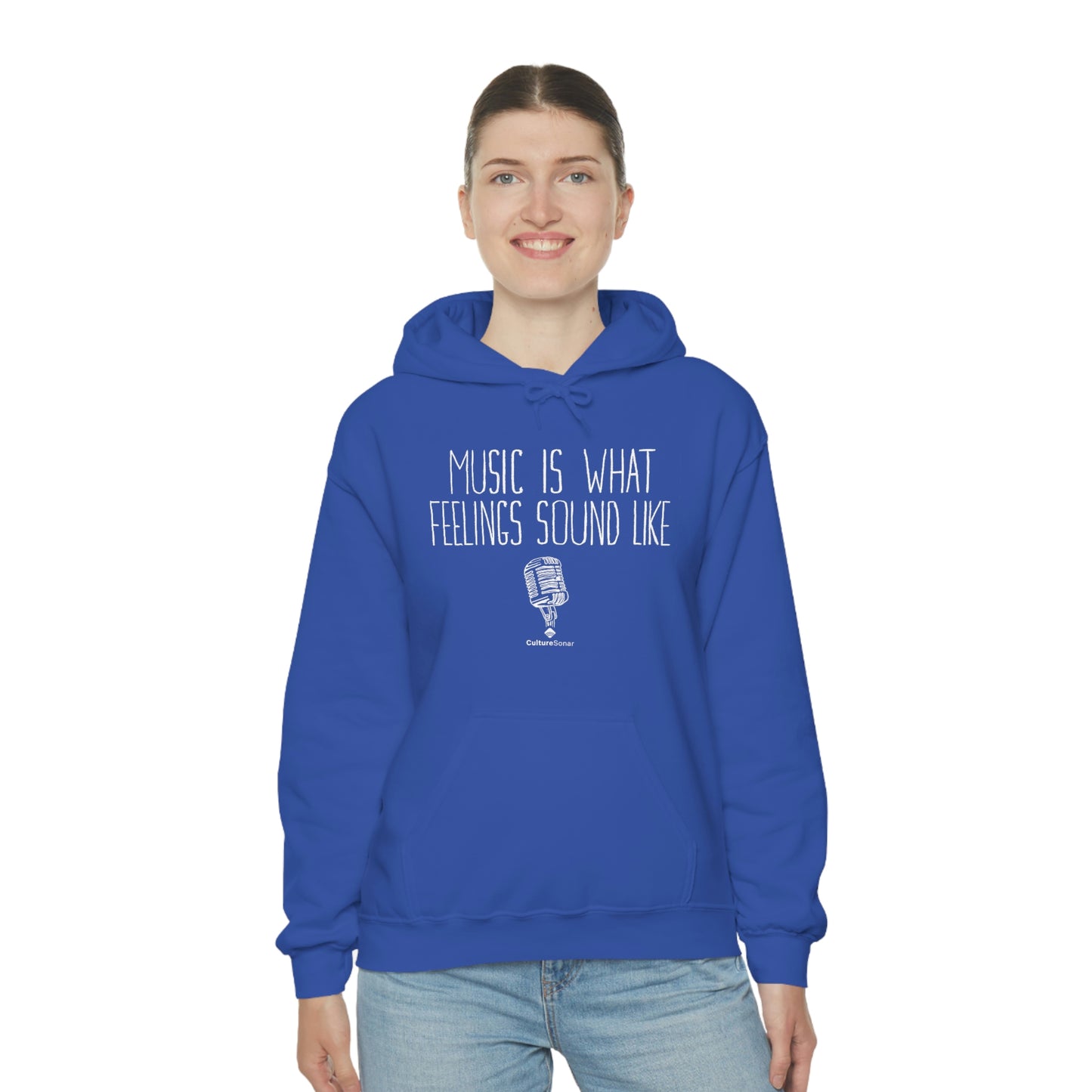 "Music is What Feelings Sound Like" Exclusive Hoodie