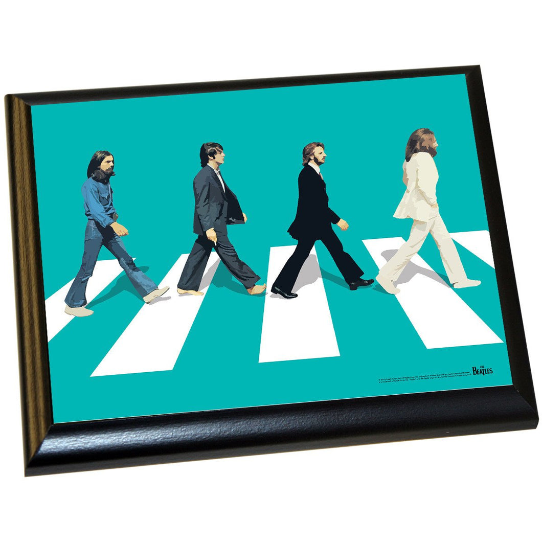 The Beatles 'Abbey Road Blue Background' 8x10 Plaque