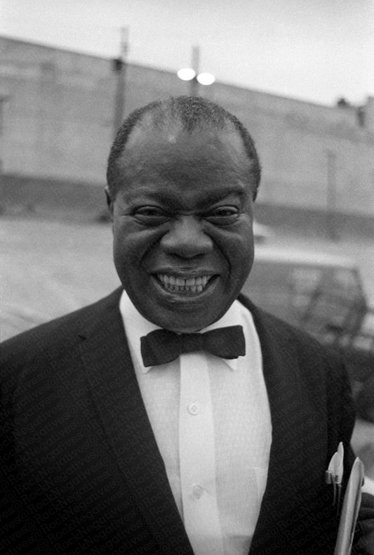 Beaming Louis Armstrong Photo Print