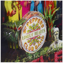 The Beatles 3D Sgt Pepper Album Cover Acrylic Collage Collector's Print [20x20]