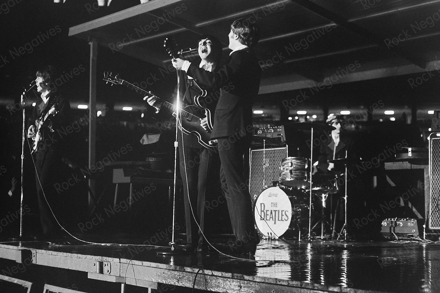 The Beatles in St. Louis 1966 Photo Print