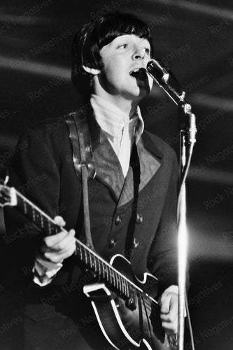 The Beatles Paul McCartney in St. Louis 1966 Photo Print