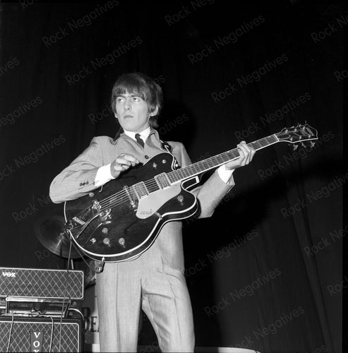 The Beatles George Harrison on Stage Photo Print