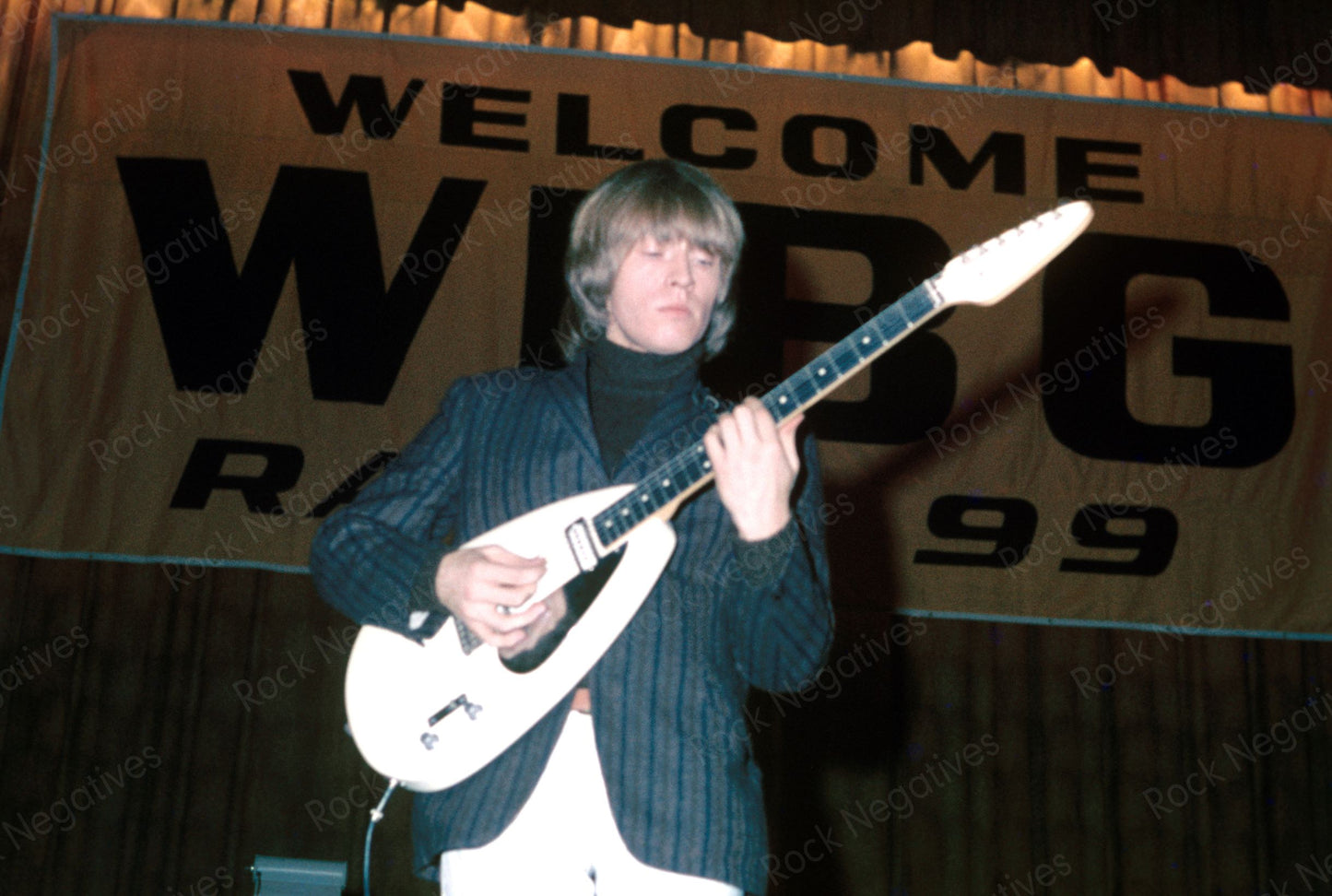 The Rolling Stones Brian Jones in Philadelphia 1966 Photo Print