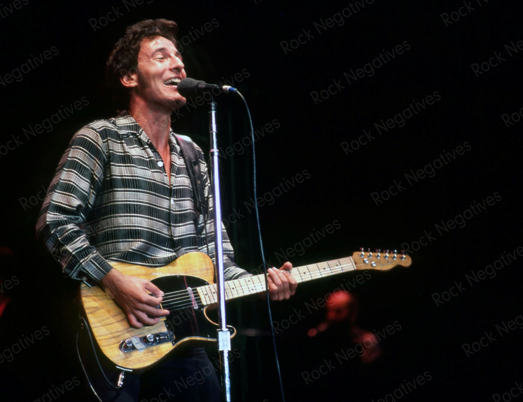Bruce Springsteen in Detroit 1980 Photo Print