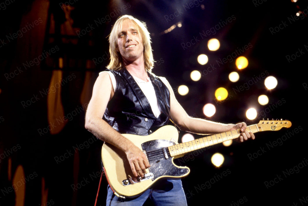 Tom Petty and the Heartbreakers Rock 'N' Roll Caravan Tour 1987 Photo Print