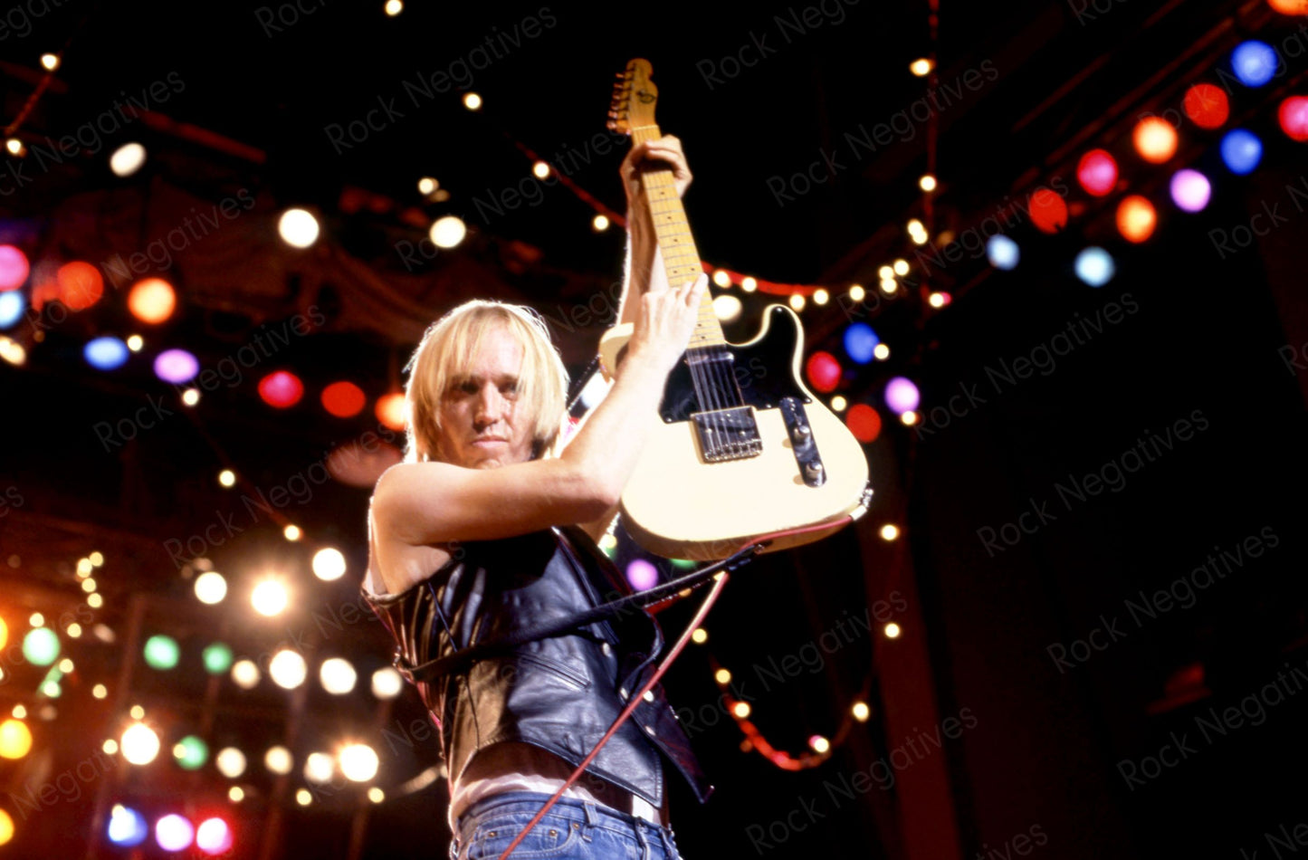 Tom Petty and the Heartbreakers Rock 'N' Roll Caravan Tour 1987 Photo Print