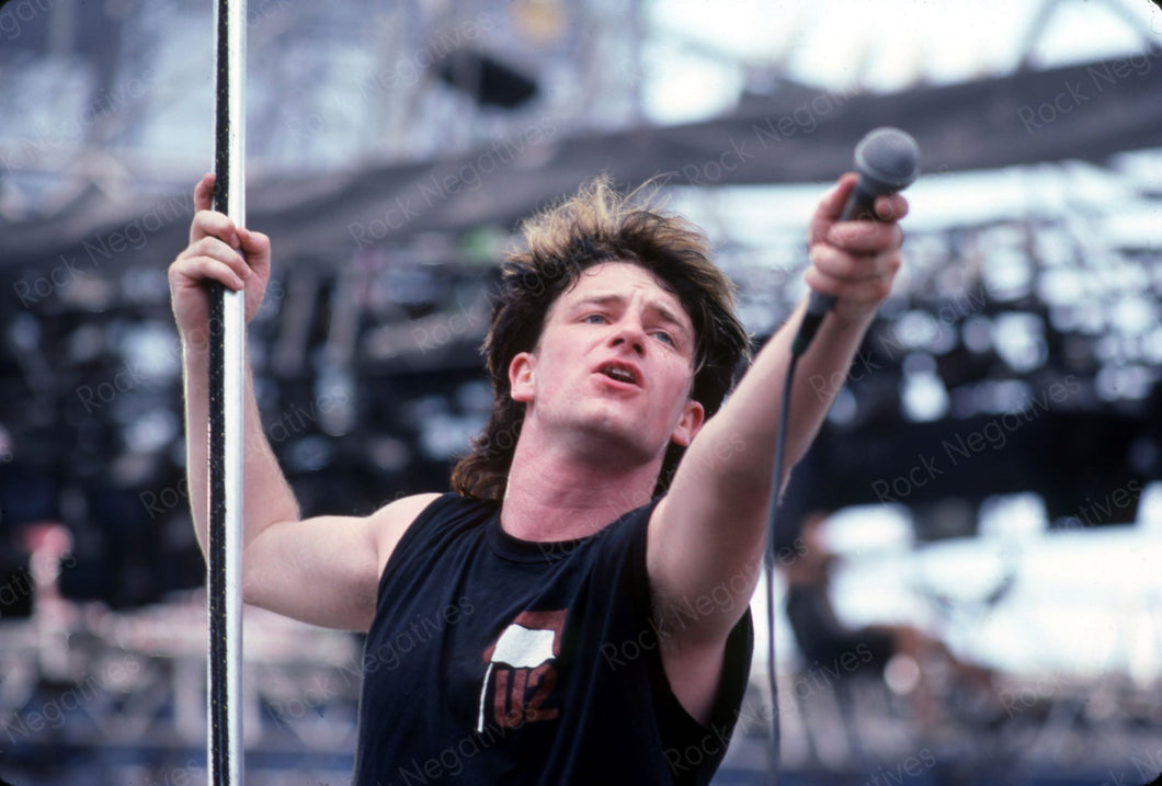 U2 Bono War Tour 1983 Photo Print
