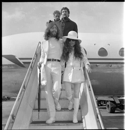 John Lennon & Yoko Ono After Getting Married Photo Print