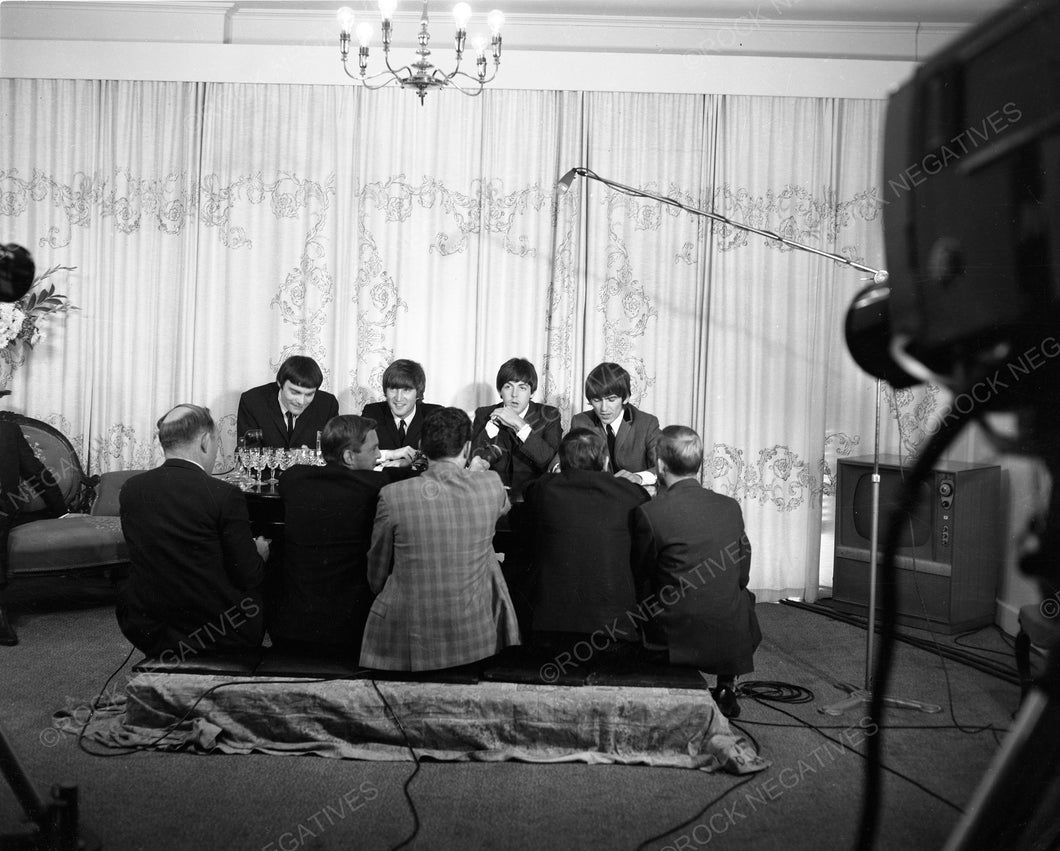 The Beatles Australia Press Conference 1965 Photo Print