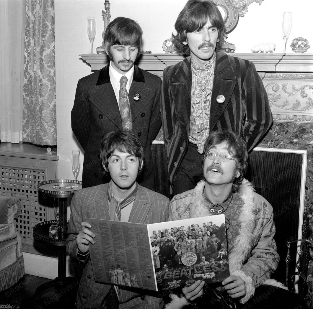 The Beatles Release Sgt. Pepper Album 1967 Photo Print