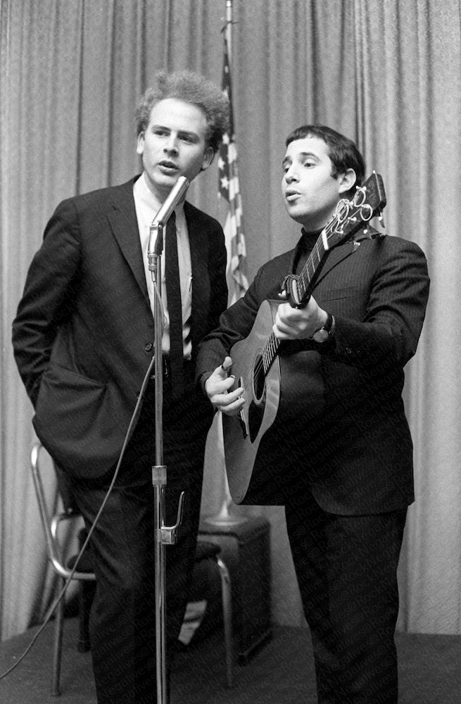 Simon & Garfunkel Intimate Performance. March, 1967 Photo Print