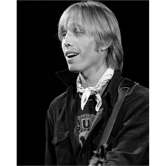 Tom Petty Portrait 1980s Photo Print