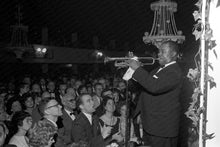 Louis Armstrong SS Admiral 1963 Photo Print