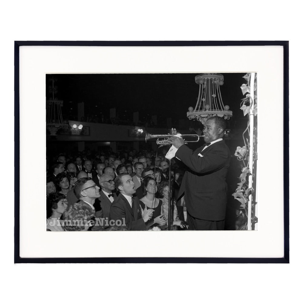 Louis Armstrong SS Admiral 1963 Photo Print