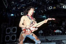 Eddie Van Halen in Detroit 1984 Tour Photo Print