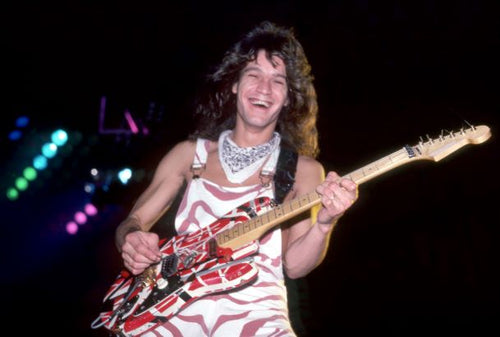 Eddie Van Halen in Detroit | Hide Your Sheep Tour | August 1982 Photo Print