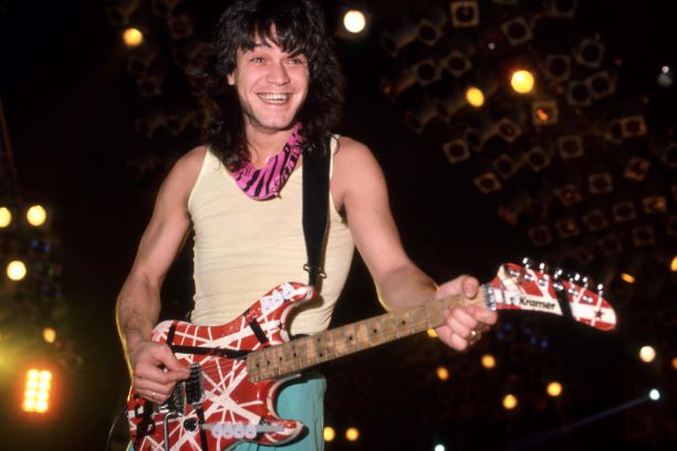 Eddie Van Halen in Detroit, 5150 Tour, 1986 Photo Print