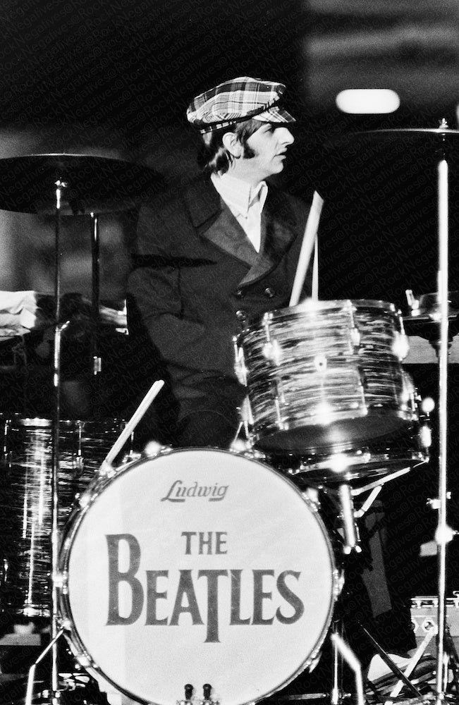 The Beatles Ringo Starr Live 1966 Archive-Quality Collector's Photo Print