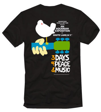 Original Woodstock Poster T-Shirt