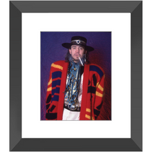 Stevie Ray Vaughan's Soulful Stare 1985 Photo Print