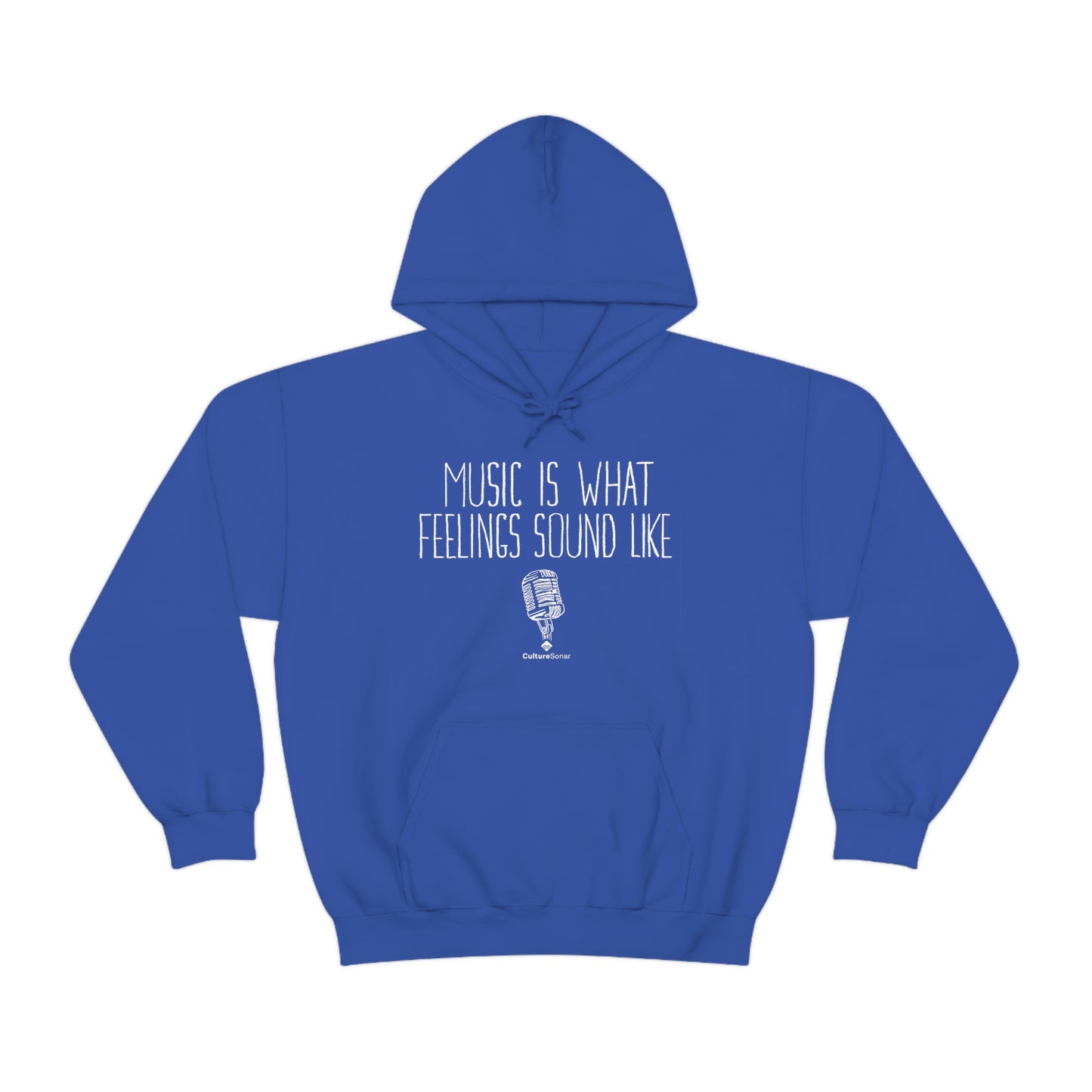 "Music is What Feelings Sound Like" Exclusive Hoodie