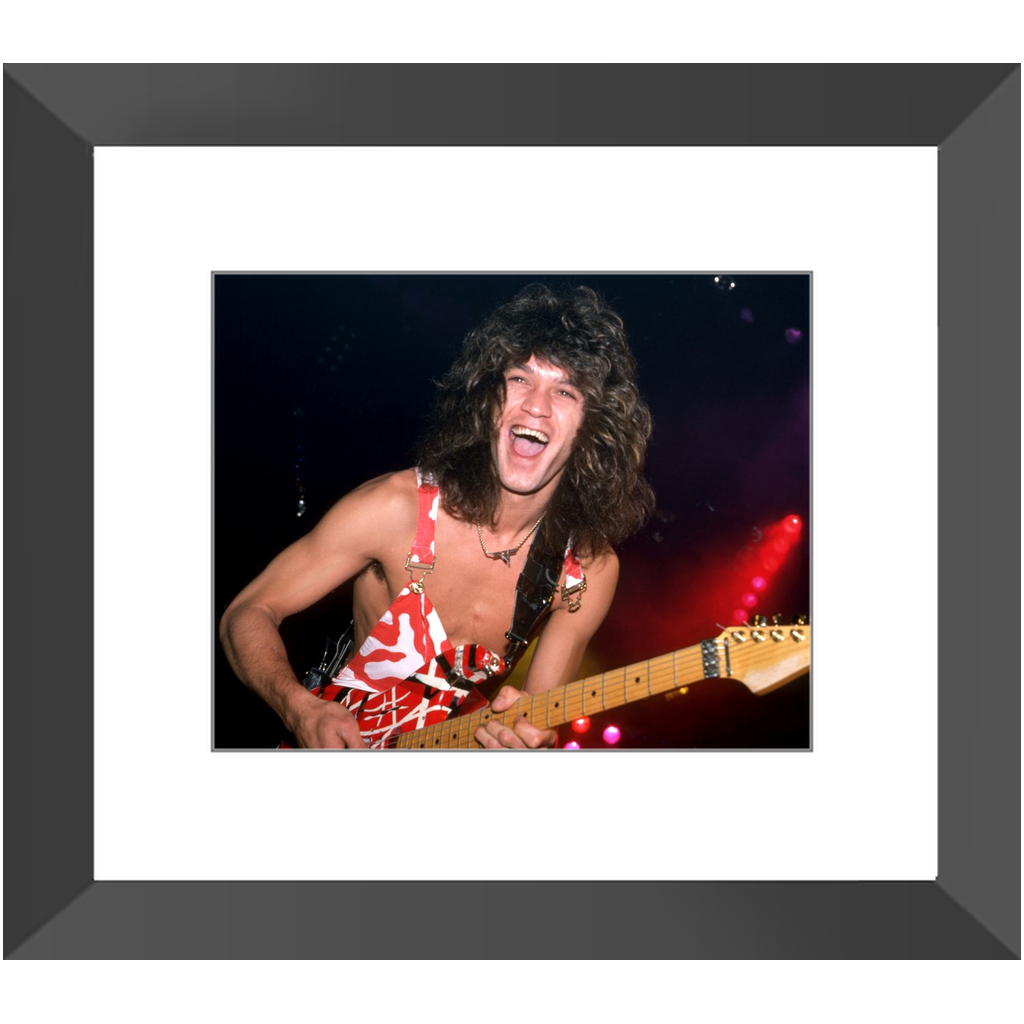 Eddie Van Halen In Detroit | Hide Your Sheep Tour | August 1982 Photo Print