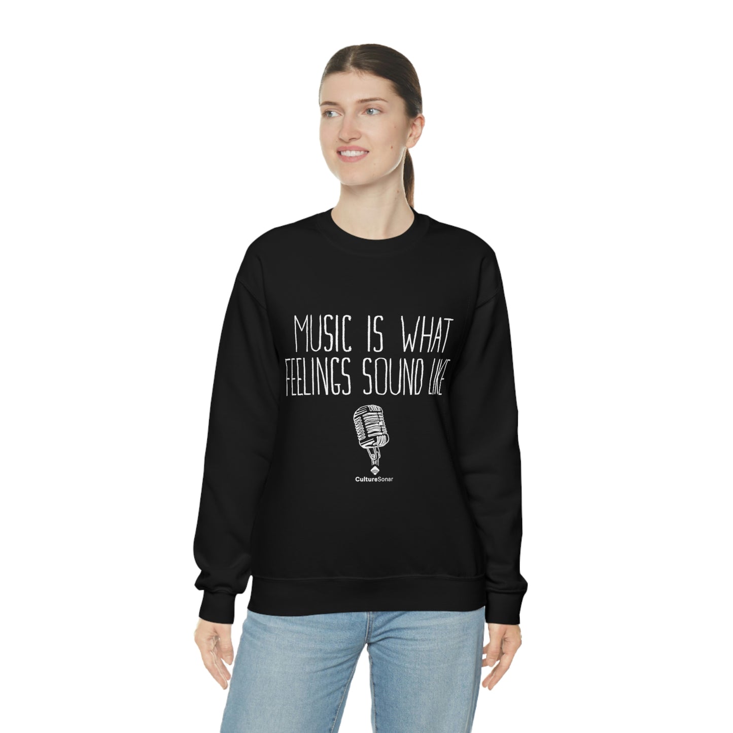 EXCLUSIVE: "Music is What Feelings Sound Like" Sweatshirt